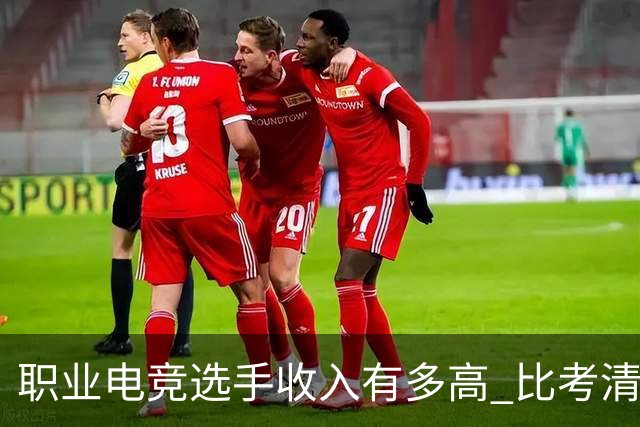 职业电竞选手收入有多高 比考清华北大还难